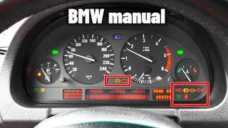 ️DASHBOARD COMBINATION BMW X5 E53, E39, E38, E46 BMW Manual Dashboard