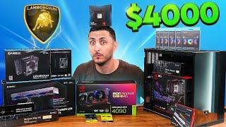 A Subscriber wanted me to Build his Dream Lamborghini Gaming PC! - Episode 4