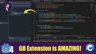 How To Use and Debug GD Extension With Godot 4.1! Advanced Godot!