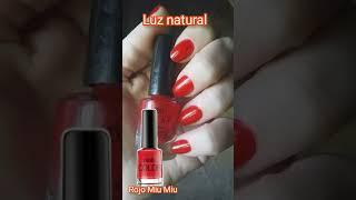 Esmalte Amodil color rojo Miu Miu ️ hermoso color #esmalte #nails #rojo #red #2023