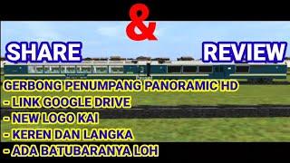 SHARE ADDONS GERBONG PENUMPANG FULL PANORAMIC HD LANGKA | TRAINZ SIMULATOR ANDROID BY ADZ PRODUCTION