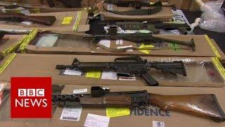 Biggest UK weapons stash revealed - BBC News