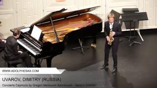 Dinant 2014 - UVAROV Dmitry (Concierto Capriccio by Gregori Markovich Kalinkovich - Version DINANT)