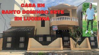 CASA EN SANTO DOMINGO ESTE EN LUCERNA #casa #CASADEDOSNIVELES