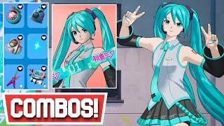 *NEW* BEST HATSUNE MIKU SKIN COMBOS! | Fortnite