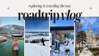 USA ROADTRIP | Lets go snowboarding at Jackson Hole, Big Sky and Snow Bird | Part 1