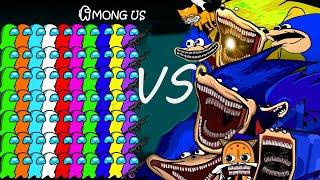 어몽어스 | Crazy AMONG US vs. F I N A L - SHIN SONIC Collection | Lotus 2D Animation