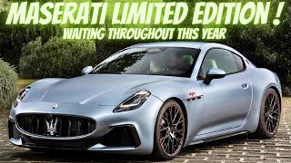 Maserati granturismo limited edition- For the fortunate few !