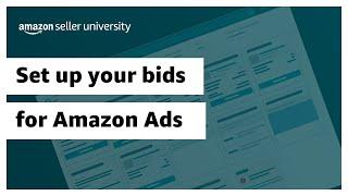 Set up your bids for Amazon Ads