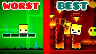 Geometry Dash: All Official Levels Worst to Best (Includes World, Meltdown, and Subzero)