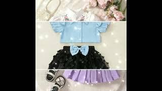 Kids girls short skirt and top(105)