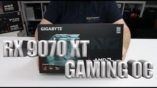 Gigabyte Radeon RX 9070 XT Gaming OC unboxing