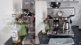 Breville/Sage Barista Express Unboxing ASMR + Background Noise