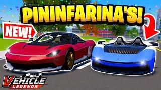 NEW Licensed Pininfarina's Update In Vehicle Legends!