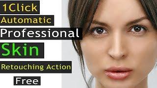 1 Click Automatic Professional Skin Retouching | Free Photoshop Action by Editor Belal