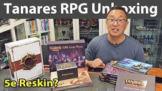 Tanares 5e RPG Unboxing