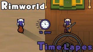 Dark Elf Rimworld Time Lapse!