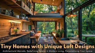 Architectural Marvels: Tiny Homes with Unique Loft Designs