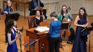 Handel: Sweet Bird (L'Allegro). Amanda Forsythe, Emi Ferguson & Voices of Music 4K