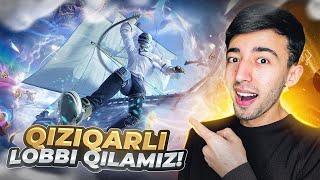 QIZIQARLI LOBBI QILAMIZ - STRIM PUBG MOBILE!!!