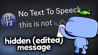 Discord Hidden (edited) Message Glitch