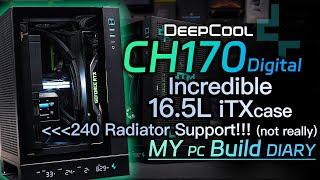 Incredible Support! ITX chassis Deepcool·CH170 Digital PC Build!!!