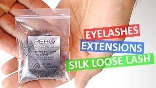 Volume up Silk Lashes Individual Eyelashes  - Eyelash Extensions Lashes - Perfect Eyelashes Products