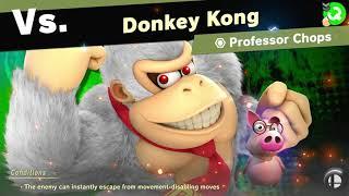 Super Smash Bros Ultimate World of Light: Donkey Kong vs Professor Chops