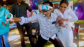 VR Reacts डोळ्याला लावले अन झोम्बी पाहून खूप घाबरलो | funny vr reactions 🫢