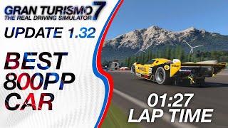 Gran Turismo 7 - Fastest Sardegna 800pp Tune - Nissan R92CP (GT7 1.32 Sardegna Best Car Money)