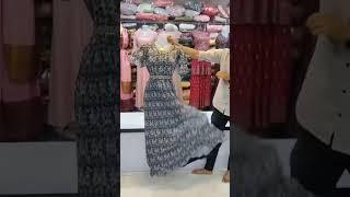 Beautiful Long Maxi Dress with Different Sleeve Model | Just In Fashion|Sowcarpet| #trending #viral