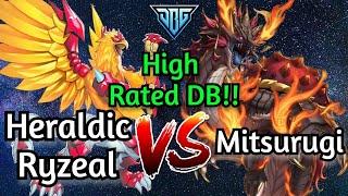 Heraldic Beast Ryzeal Vs Mitsurugi High Rated DB Yu-Gi-Oh!