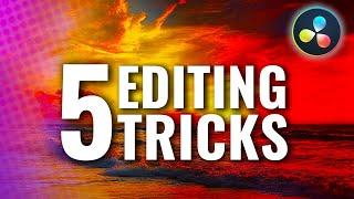 5 Little Video Editing TRICKS that make a BIG Difference! | Davinci Resolve Tutorial