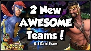 New OFFENSE Teams! | Mighty Avengers And Immortal X-Men | New Spotlight Raid | Marvel Strike Force