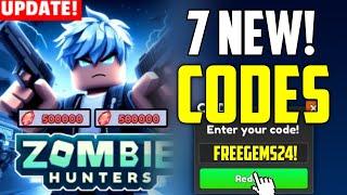 *NEW* ALL WORKING CODES FOR ZOMBIE HUNTERS IN JANUARY 2024 | ROBLOX ZOMBIE HUNTERS CODES