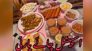 Special Tea Party (idea) | Pakistani Tea Party | Asian snacks