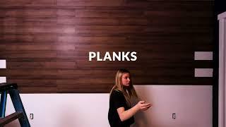 Peel & Stick Wall Planks by WoodPlank