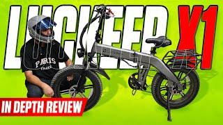 Luckeep X1 Foldable Fat Tire E-bike is Shocking Good