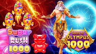 R13000 Balance- High Roller Spins and Bonus Buys on Sugar Rush 1000! Featuring Gates of Olympus 1000