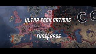 Hoi4 Timelapse - All of Europe with Ultra Tech