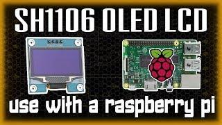 SH1106 1.3" OLED LCD Display with a Raspberry PI