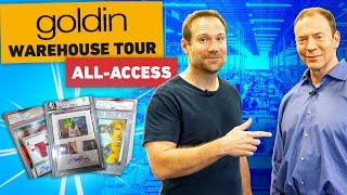 GOLDIN ALL-ACCESS BEHIND THE SCENES!  HUNDREDS OF MILLIONS in Sports Cards & Collectibles Warehouse