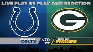 Colts vs Packers Live Play by Play & Reaction