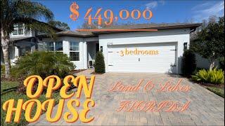 ОБЗОР ДОМА В США ЗА $449,000 | ЛЭНД О ЛЭЙКС ФЛОРИДА | Open House Land O Lakes Connerton