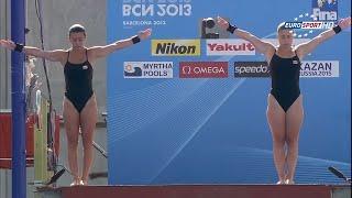 Barcelona2013 Women's 10m synchro final