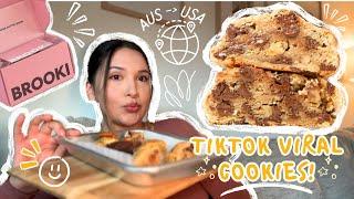 TRYING BROOKI BAKEHOUSE COOKIES!! ‍ All the way from Australia!