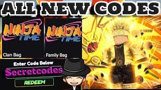 NINJA TIME *NEW* CODES FOR MARCH 2025  - NINJA TIME ALL *NEW* CODES (ROBLOX)