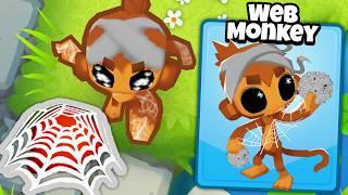 The SPIDER Monkey in BTD 6!