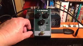 TC Electronic Gauss Tape Echo mod switch test