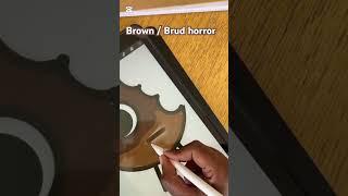 Brown horror / Brud horror Drawing